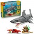 Fierce Shark With A Treasure Chest 31381