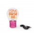 Legami Valentine - Lightbulb - Shaped Table Lamp - Love is in the Air Legami Valentine - Lightbulb - Shaped Table Lamp - Love is in the Air