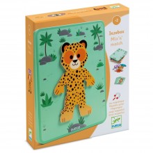 Μαγνητικό Παιχνίδι Σύνθεσης Με Ξύλινα Μαγνητάκια Ζωάκια