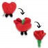 Flipetz 2in1 Red Heart/Flower Flipetz 2in1 Red Heart/Flower