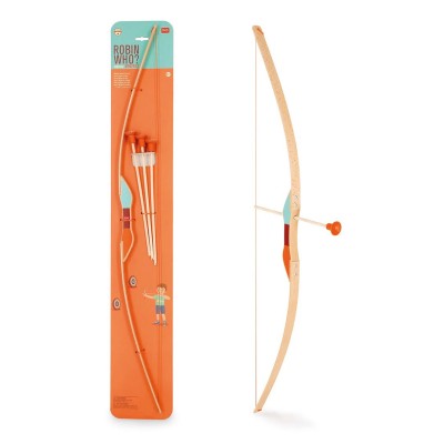 Vintage Wooden Bow & Arrows