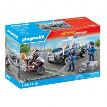 Μπλόκο Αστυνομίας & Ληστής Με Μοτοσικλέτα 71811