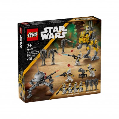327Th Star Corps Clone Troopers Battle Pack 75431