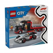 F1® Display Truck with Audi F1® Race Car 60493