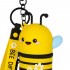 Coin Purse with Key Ring - Bee