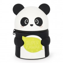 Soft Silicone Tabletop Pen Holder - Panda