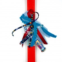 Λαμπάδα Καλειδοσκόπιο Μπλε