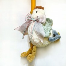 Λαμπάδα Λούτρινο Κοτοπουλάκι