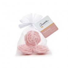 Soaps Pink Roses Set Of 3