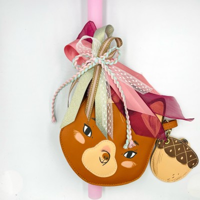 Λαμπάδα Τσαντάκι Χιαστί - Αλεπού