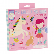 Μπλοκ Ζωγραφικής Colouring Book - Rainbow Fairy