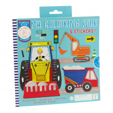 Μπλοκ Ζωγραφικής Colouring Book - Construction