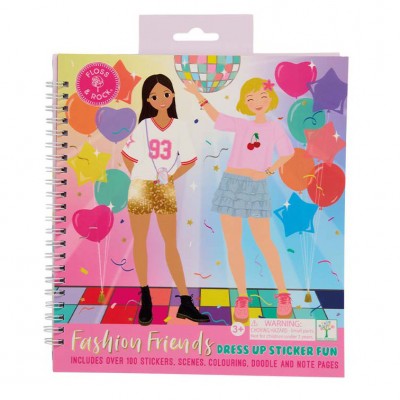Μπλοκ Αυτοκόλλητων Fashion Friends Dress Up - Party Time