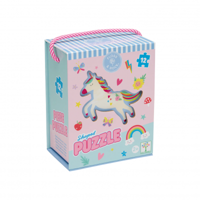 Παζλ Σχηματικό Rainbow Fairy 12κομ.