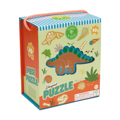 Παζλ Σχηματικό Dino 60κομ.