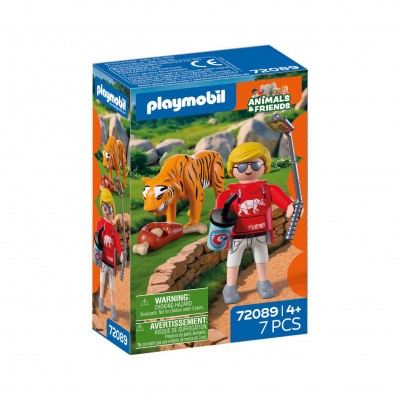 Animals & Friends: Τίγρης & Επισκέπτης Πάρκου 72089