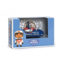 Crazy Motors Αυτοκίνητο Με Φιγούρα Space Police
