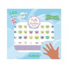 Αυτοκόλλητα Νυχιών Springtime Butterflies 180τεμ.