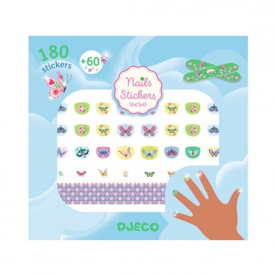 Αυτοκόλλητα Νυχιών Springtime Butterflies 180τεμ.