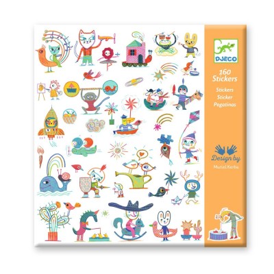 Αυτοκόλλητα 160τεμ. Καθημερινότητα