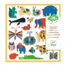 Αυτοκόλλητα Baby Τσόχας "Ζωάκια" 60τεμ.