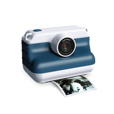 Kidywolf Φωτογραφική Mηχανή Με Θερμική Εκτύπωση Blue