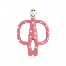 Μασητικό Monkey Toy Hearts Pink