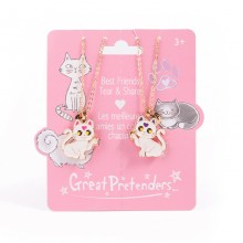 Σετ Κολιέ Γατούλα Best Friends