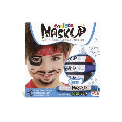 Χρώματα Προσώπου Mask Up Carnival 3τεμ.