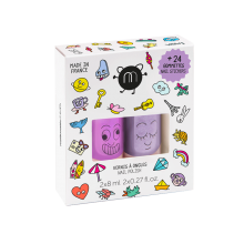 Σετ Βερνίκια & Αυτοκόλλητα Νυχιών Marshi-Piglou Σετ Βερνίκια & Αυτοκόλλητα Νυχιών Marshi-Piglou