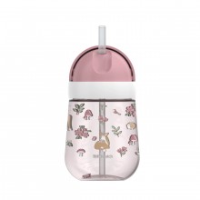 Εκπαιδευτικό Ποτηράκι Με Καλαμάκι Fairy Garden 300ml