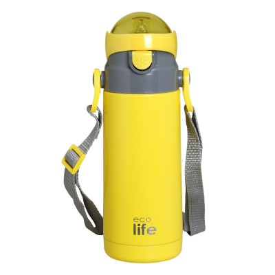 Θερμός EcoLife Kids Yellow 400ml